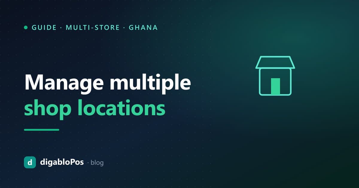 Illustration: manage multiple shop locations from one dashboard
